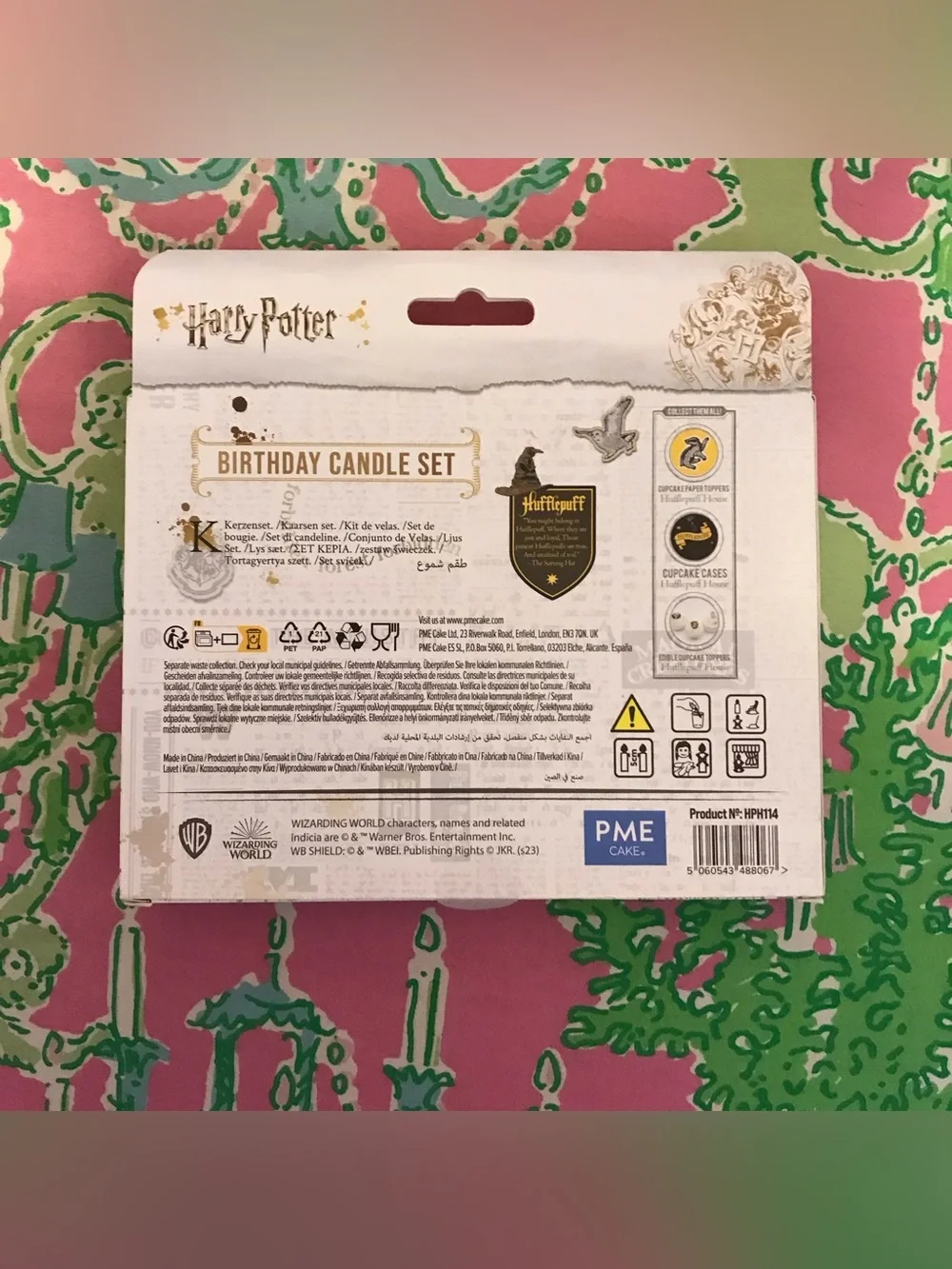 Harry Potter Hufflepuff Candle Set